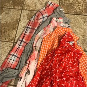 Lot of 5! Old Navy Button Down Shirts XL